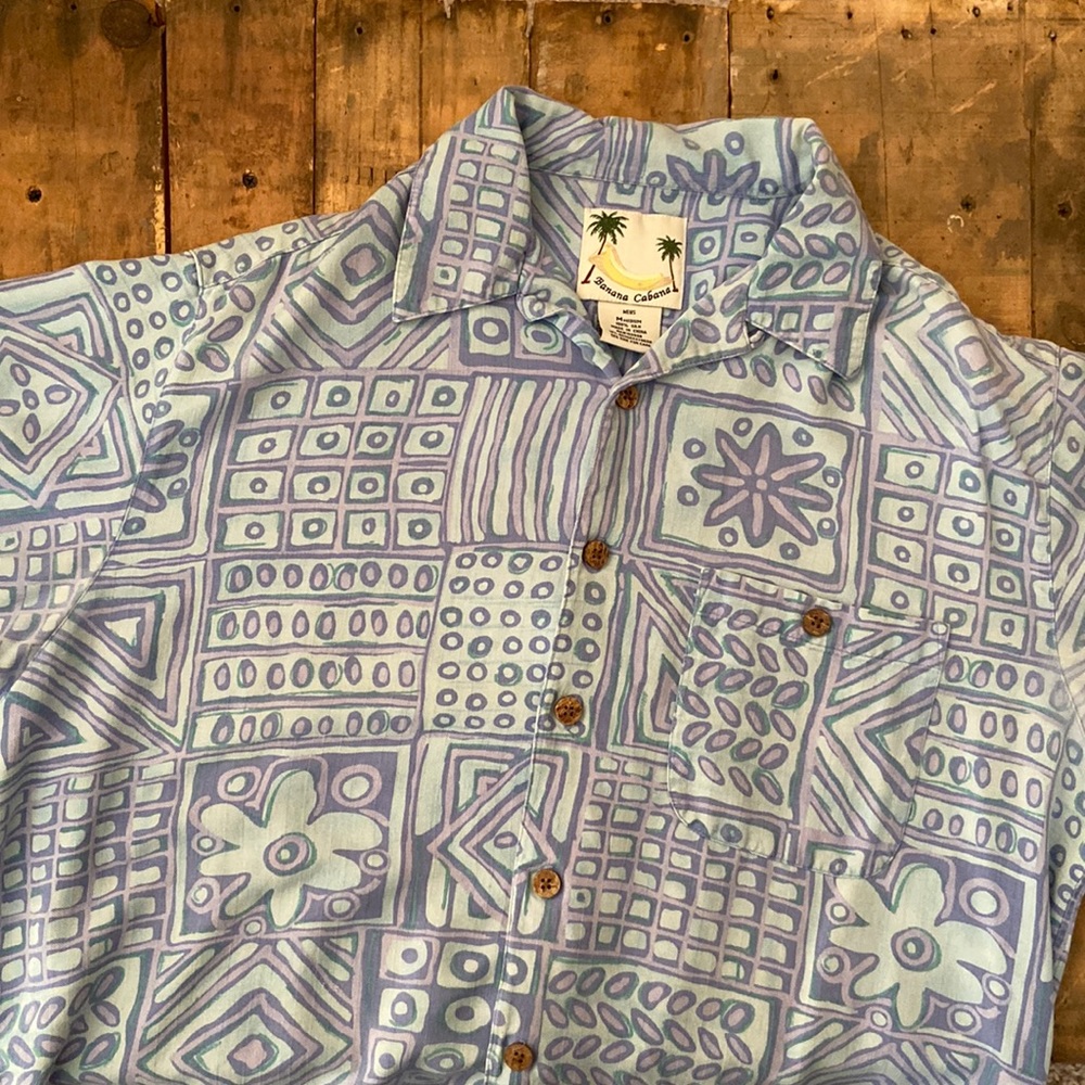 Vintage Banana Cabana Button-Down Shirt